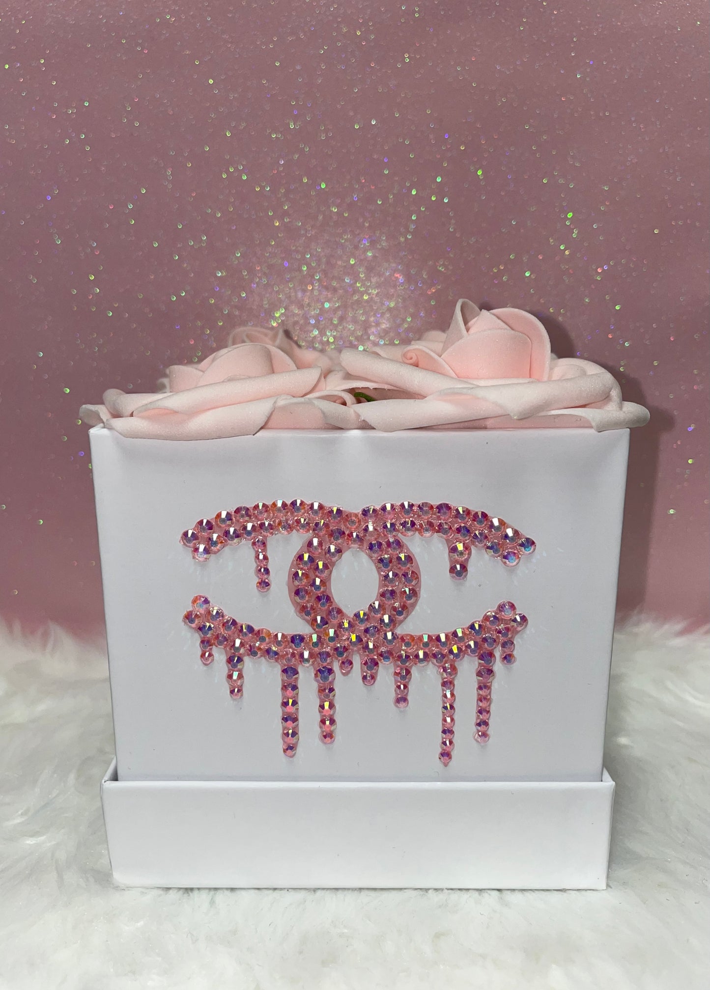 Forever Rhinestone Bling Roses